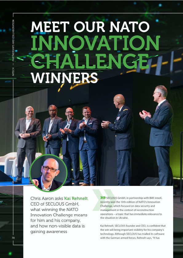 NITECH – NATO Innovation Challenge Winner 2022