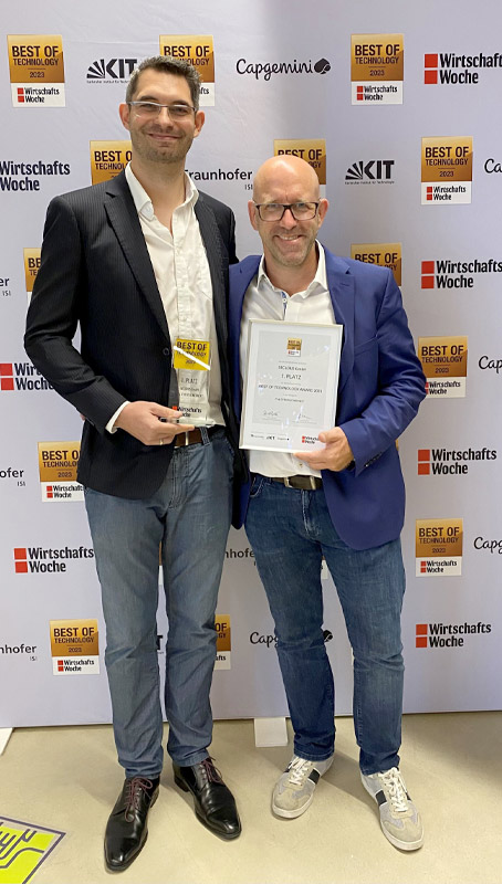 Best of Technologie 2023 – 1. Platz – WirtschaftsWoche